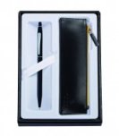 Набор : Шариковая ручка Cross Click Classic Black + черный чехол для ручки AT0622-102/481